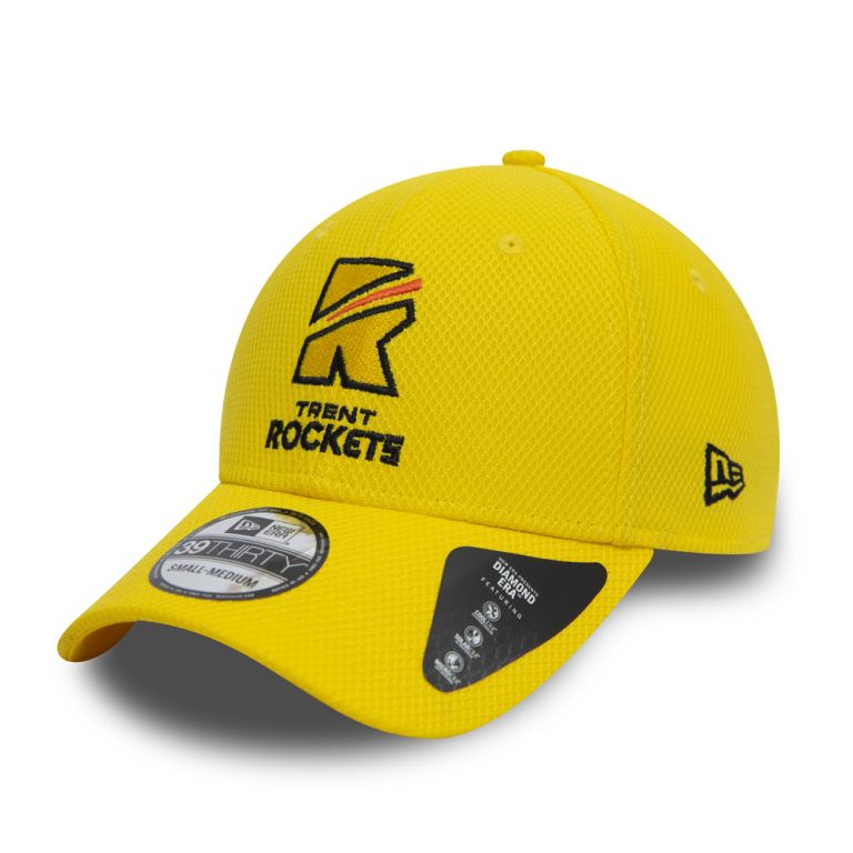 Gorras New Era 39thirty Amarillos - Trent Rockets The Hund Diamond Era 74602HLRG